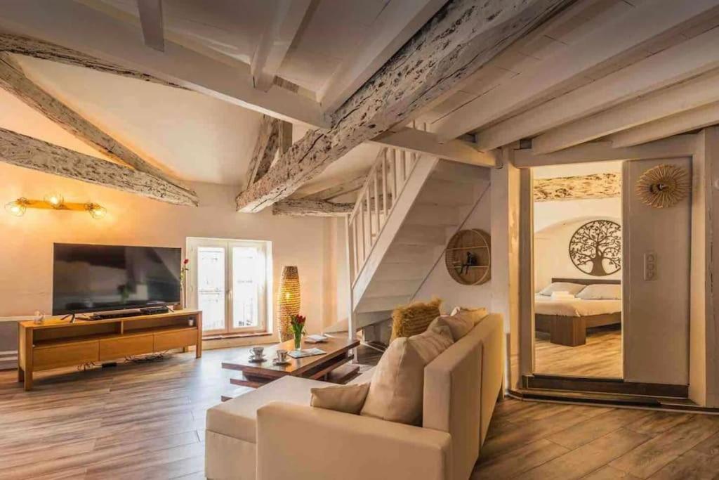 Appartement Cocooning, Climatise, Au Coeur D'Agen Eksteriør billede