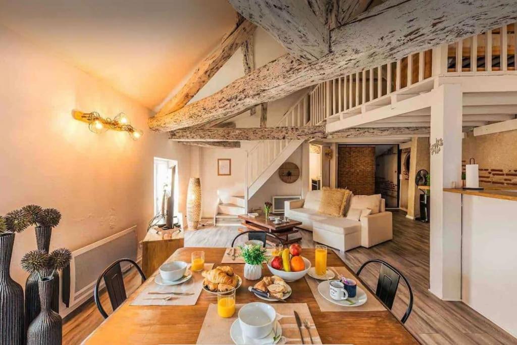 Appartement Cocooning, Climatise, Au Coeur D'Agen Eksteriør billede
