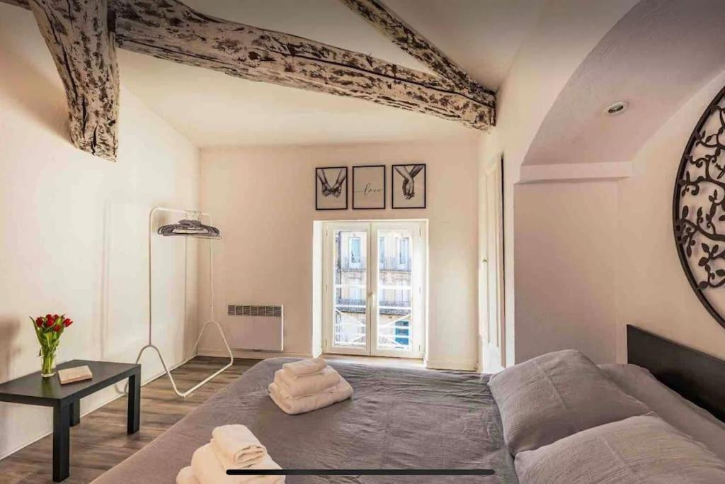 Appartement Cocooning, Climatise, Au Coeur D'Agen Eksteriør billede